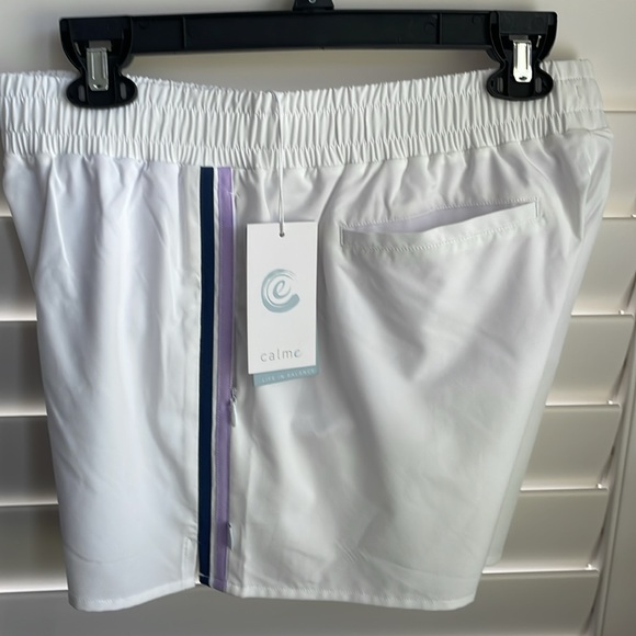 Calme by Johnny Was Womens white hike shorts NWT - Picture 10 of 12